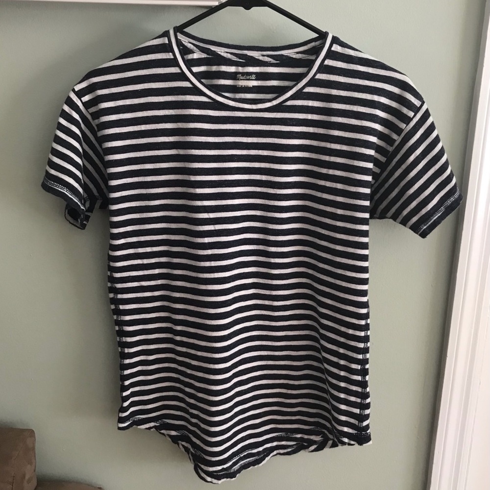 Women’s Madewell Whisper Cotton Striped T-Shirt
